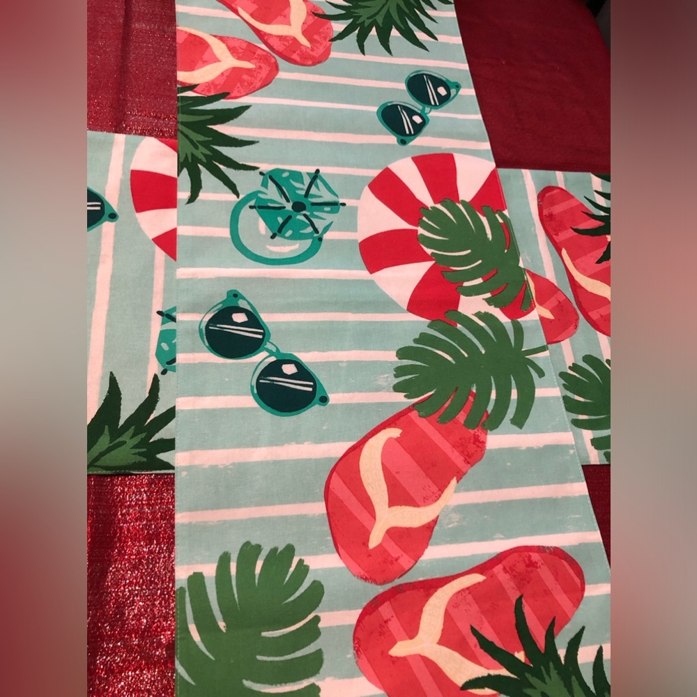 2 Summer decorative Table RUNNERS for all kinds of tables and so much more!!!